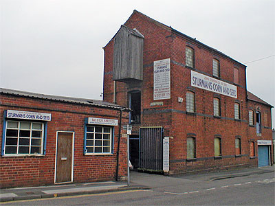Corn Mill Brick Building